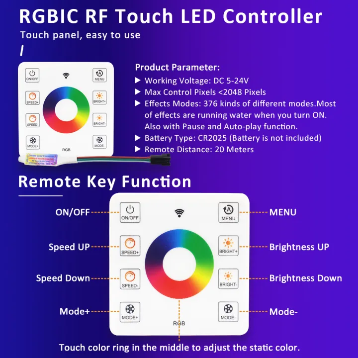 RGBIC%20COB%20Running%20Water%20LED%20Strip%20Light%20WS2811%205M%2010M%2015M%2020M%20DC24V%20Addressable%20Dream%20Color%20Horse%20Race%20Touch%20Remote%20Control%20Lamp%20-%20Image%205