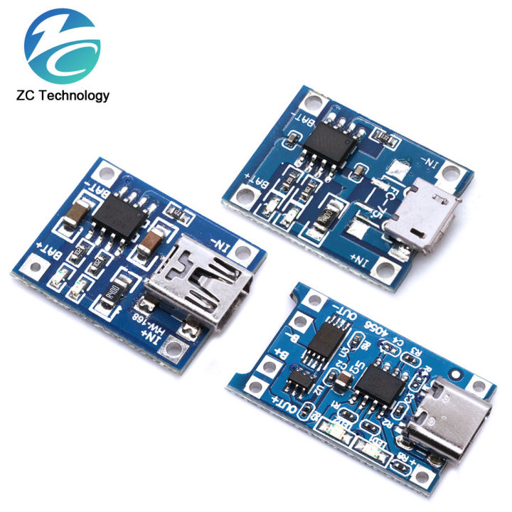 Smart%20Electronics%205V%20type-c%20Micro%20USB%201A%2018650%20Lithium%20Battery%20Charging%20Board%20With%20Protection%20Charger%20Module%20for%20Arduino%20Diy%20Kit%20-%20Image%202