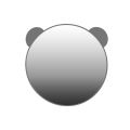 1 PC Round Shape Shatterproof Baby Car Mirror Safety For Rear Facing Infant With Wide Larger Crystal Clear View.