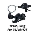 LTWOO A7 1X10 10 Speed Derailleurs Trigger Groupset 10s 10v Shifter Lever  Rear Derailleur Switches Compatible SRAM and SHIMANO. 