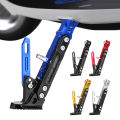 Kick Stand Parking Bracket Adjustable Kickstand Motorcycle Accessories Foot Side Stand for Electric Motorbike Motorcycle CNC. 