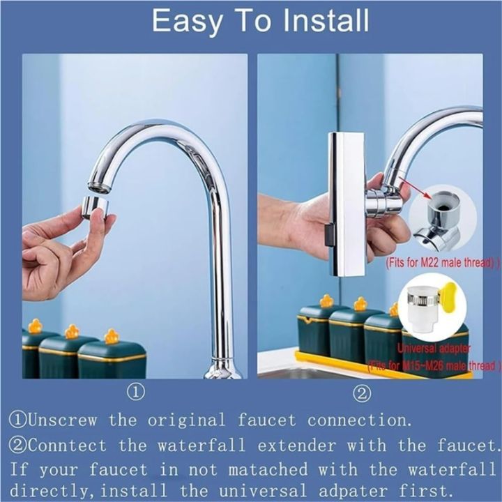 1pcs%20Kitchen%20Three-mode%20Universal%20360%C2%B0%20Swivel%20Extension%20Faucet%20Splash-proof%20Nozzle%20Sink%20Multi-function%20New%20-%20Image%206
