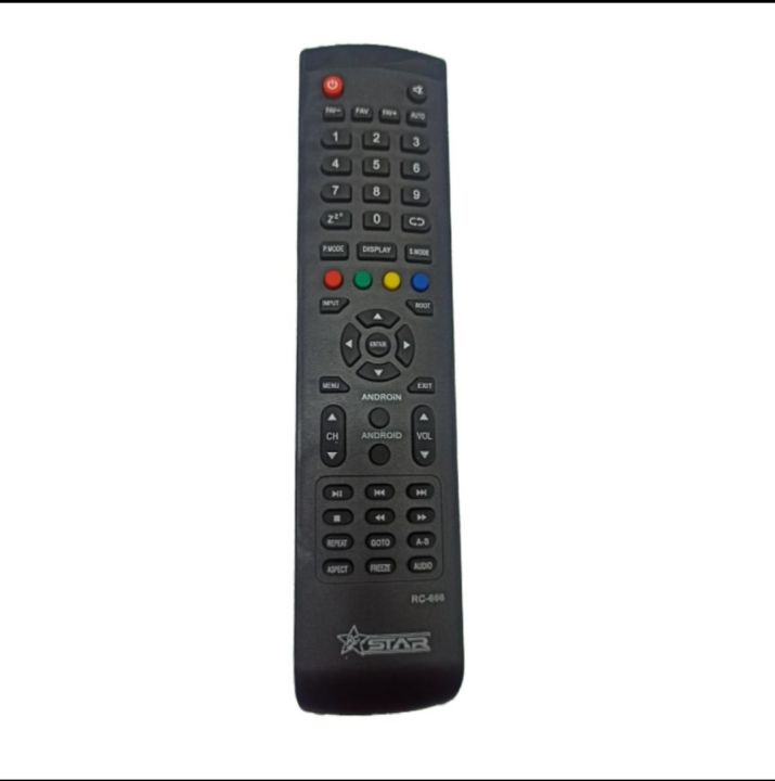 Rc-666 Model Led Tv Remote Control.