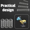 300Pcs Stainless Steel Compression Spring Kit 15 Sizes (0.39-2 Inch/10-50mm) for DIY Repair & Industrial Use. 