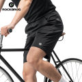 ROCKBROS Cycling Shorts Road Bike Casual Sport Pants Men's Style With Lined Pad Summer Bike Shorts Equipment. 