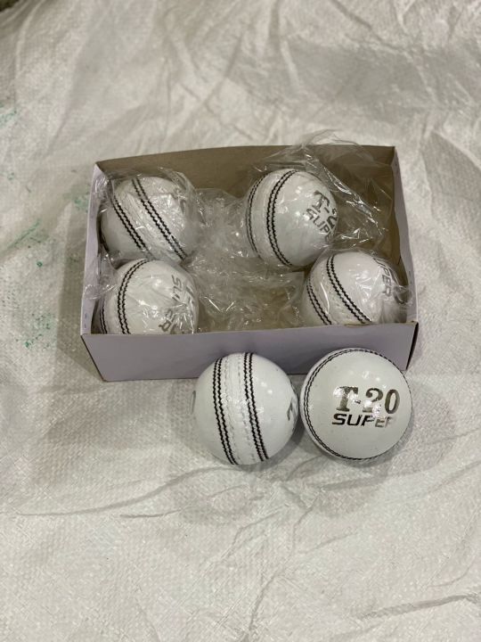 T20%20super%20hard%20ball%20cricket%20hard%20ball%20white%201piece%20only%20-%20Image%204