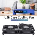 5V USB Router Cooling Fan DIY PC Cooler TV Box Wireless Silent Quiet DC USB Power 120mm 240mm Fan 12CM W/Screws Protective Net. 