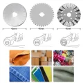 45mm Rotary Cutter Leather Fabric Cutting Leathercraft Tool Handle Rolling Cutter with Safety Lock for Quilting Sewing Crafting. 