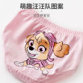 3PCS Genuine Paw Patrol Skye  Girls Cotton Underwear Children triangle Panties Baby Short Panties Underpants Briefs. 