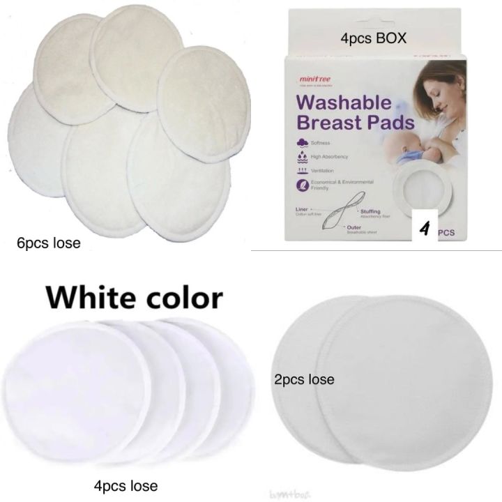 "UltraSoft ComfortGuard™ Eco-Friendly Washable Breast Pads: Premium Reusable Nursing Pad Set for Leak Protection and Comfort"MULTIPLE PACKING