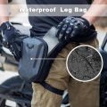 Motorcycle Leg Tank Bag Waterproof Waist Pack Crossbody Rider Biker Drop Thigh Motocross Moto Gear Men Women. 