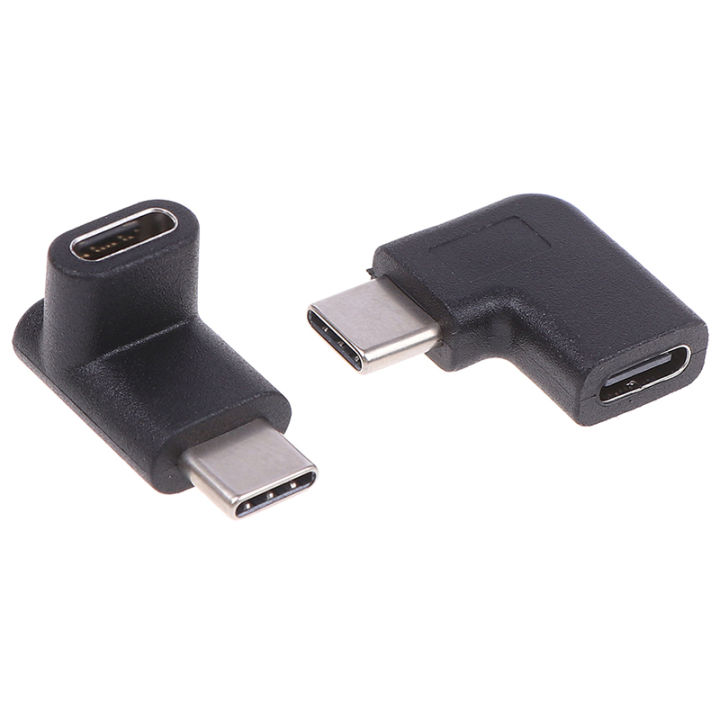 {YY30} 1 Pc Right Angle 90 Degree USB 3.1 Type C Male To Female USB-C ...