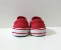 Kids Hot Red Sneakers. 