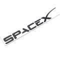 SpaceX Letters Sticker for Tesla Model 3 X Y S Tail Letter Label Emblem Car Accessories Stickers Logo Emblems Zinc Alloy SPACEX.