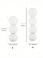 Vase Flower Arrangement Ins Style Korean Tulip Flowers Living Room Decoration Ornaments Bubble Glass Vase Transparent Hydroponic Plants 1Pcs. 