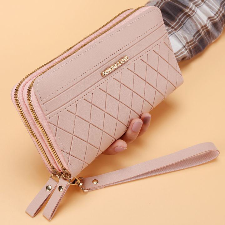 Simple%20Pu%20Leather%20Wallet%20for%20Women%20Tassel%20Coin%20Purse%20Card%20Holder%20Designer%20Women's%20Wallet%20Double%20Zipper%20Female%20Clutch%20Money%20Bags%20-%20Image%203