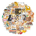 50Pcs  Bearded Dragon Stickers DIY Stickers Scrapbooking Phone Luggage Skateboard Waterproof Decals. 
