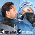 Thermal Face Bandana Mask Cover Neck Warmer Gaiter Bicycle Cycling Ski Tube Scarf Hiking Breathable Masks Print Women Men Winter.