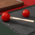 50/100PCS Bamboo Disposable Wooden Fruit Fork Dessert Cocktail Set Party Home Household Decor Tableware Supplies.