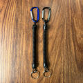 1PC Retractable Spring Elastic Rope Security Gear Tool Hiking Camping Anti-lost Phone Keychain Fishing Lanyards Outdoor.