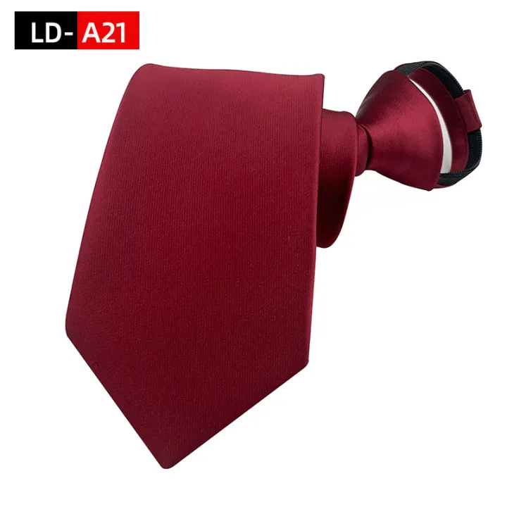Zipper%20Ties%20For%20Men%20Pre-tied%20Neck%20Tie%208cm%20Top%20Quality%20Red%20Black%20Navy%20Blue%20Pre-tied%20Neckties%20Classic%20Man%20Zipper%20Gravatas%20Wedding%20-%20Image%207