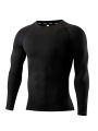 Stay Active and Comfortable with Men's Compression Shirts - Long Sleeve Athletic Workout Tops and Base Layers!.