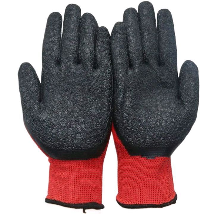 1%20Pair%20High%20Quality%20Red%20Nylon%20Safety%20Hand%20Gloves%20Protect%20Your%20Hand%20Safely%20-%20Image%209