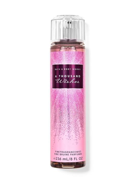 Bath & Body Works A Thousand Wishes Body Mist - Fragrance Mist For Women 236ml| Sweet & Floral Scent, Long Lasting - Body Mist