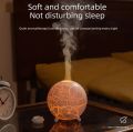 Creative Planet Aromatherapy Air Humidifier USB Essential Oil Diffuser Colorful Flame Lamp Home Desktop Mini Aroma Diffuser. 