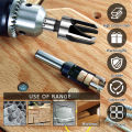 Wood Plug Cutter Drill Bit Set Tenon Dowel Maker Plug Hole Cutter Straight And Tapered Taper 6mm 10mm 13mm 16mm Woodworking Cor. 