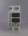 Double Row V + A Display Protection 40A LCD Display adjustable Voltage Current Protector module PLVAD-40. 