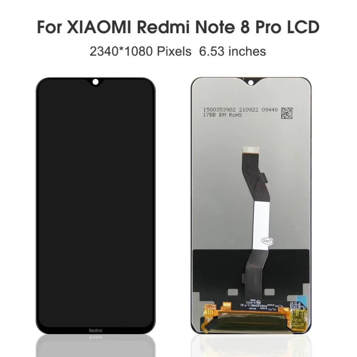 Xiaomi Redmi Note 8 Pro Display Redmi M1906G7I Display  Lcd Touch Screen