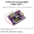 Diymore 22.5W Power Bank Bidirectional Fast Charging Mobile Power Bank Module for Lithium Battery Charger Board Supports QC4+. 