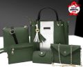 5 Pcs Jimmy Choo Bag Set, Good Quality, Small Pouches, Light Weight, Material, Soft Leather, Must Watch Real Video, With Chain. 