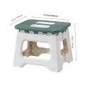 New Small Plastic Folding Stool Kids Portable Plastic Stool Collapsible Chair Safe Outdoor Picnic Handheld Step Garden Stool. 