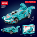 Building Block Bricks Pull Back Car Puzzle for Creative Brain Development.