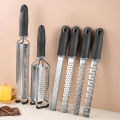 1pc Cheese Grater,Stainless Steel Multifuntional Lemon Zester,Garlic Grater,Manual Ginger Shredded,Cheese Slicer. 