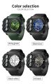 SANDA 6237 Men's Electronic Watch Fashion Sports Waterproof Luminous Creative Large Dial Calendar Cool Digital Watches for Men. 