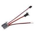 RCXAZ Miniature ESC 30A Mini Brush ESC 2S 4~8v for DIY Mini 1/16 1/18 1/24 RC Car Boat Fuel Tank with Brake. 