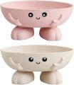 Soap Dish with lid (sabun dani) -Random Color High quality plastic soap dish. 