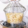 Deep fry pure steel filter jaali best for french fries, nuggets and all fried items. 