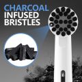Replacement Toothbrush Heads For Oral B Braun Electric Toothbrushes, Black Bamboo-Charcoal Infused Bristles Refills For Oralb.