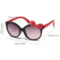1-2PCS AdTosdocument Night Sunglasses Bow Decor Big Frame Teen Boys Girls Outdoor Party Vacation Travel Sun Glasses for Children. 