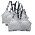 3pcs Teenage Bra Girl Vest Cotton Teen Girls's Sports Lingerie Adolescente Kids Underwear Letter Racerback Student Training Bras. 