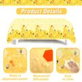 Bee Hive Theme PE Tablecloth Happy Birthday Party Decor Kids Wedding Baby Shower Party Supplies Kitchen Dining Table Cover. 