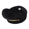 Anime JoJo's Bizarre Adventure Kujo Jotaro Cosplay Cap Unisex Adult Metal Badge Hat Prop. 