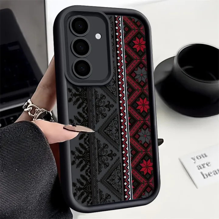 Vintage%20Totem%20Pattern%20Case%20For%20Samsung%20Galaxy%20S24%20FE%20S26%20S25%20S24%20S23%20S22%20Ultra%20A16%20A15%20A56%20A55%20A54%20A35%20A25%20A36%20Soft%20Phone%20Cover%20-%20Image%203