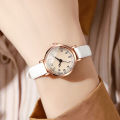 Fashion Small Arabic Dial Women Quartz Watch Elegant Ultra-thin Leather Strap Wristwatch Reloj Mujer Girls Clock .