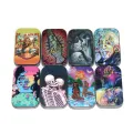 Cigarette Case Box Tobacco Storage humidor rolling paper box Jewelry Candy Coin Key Organizer Metal Tin Flip Gifts Sealed. 