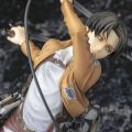 Premium Collection Attack On Titan Levi on Tree Sculpture Action Figure. 